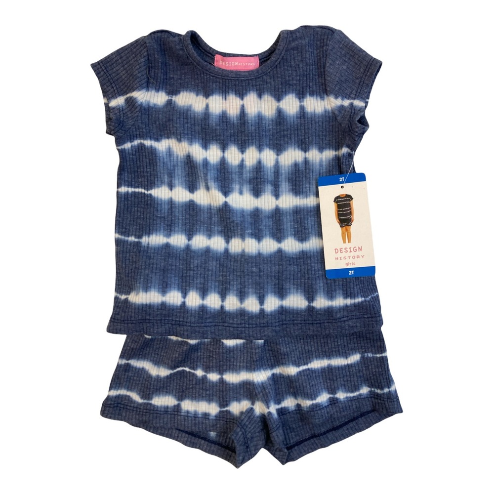 Design History Girls 2 Piece Navy Pier Size 5